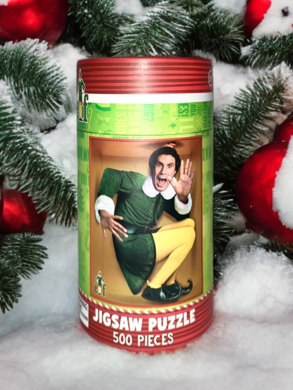 Elf Movie 500 Piece Jigsaw Puzzle! Will Ferrell Sealed Box Paladone Christmas